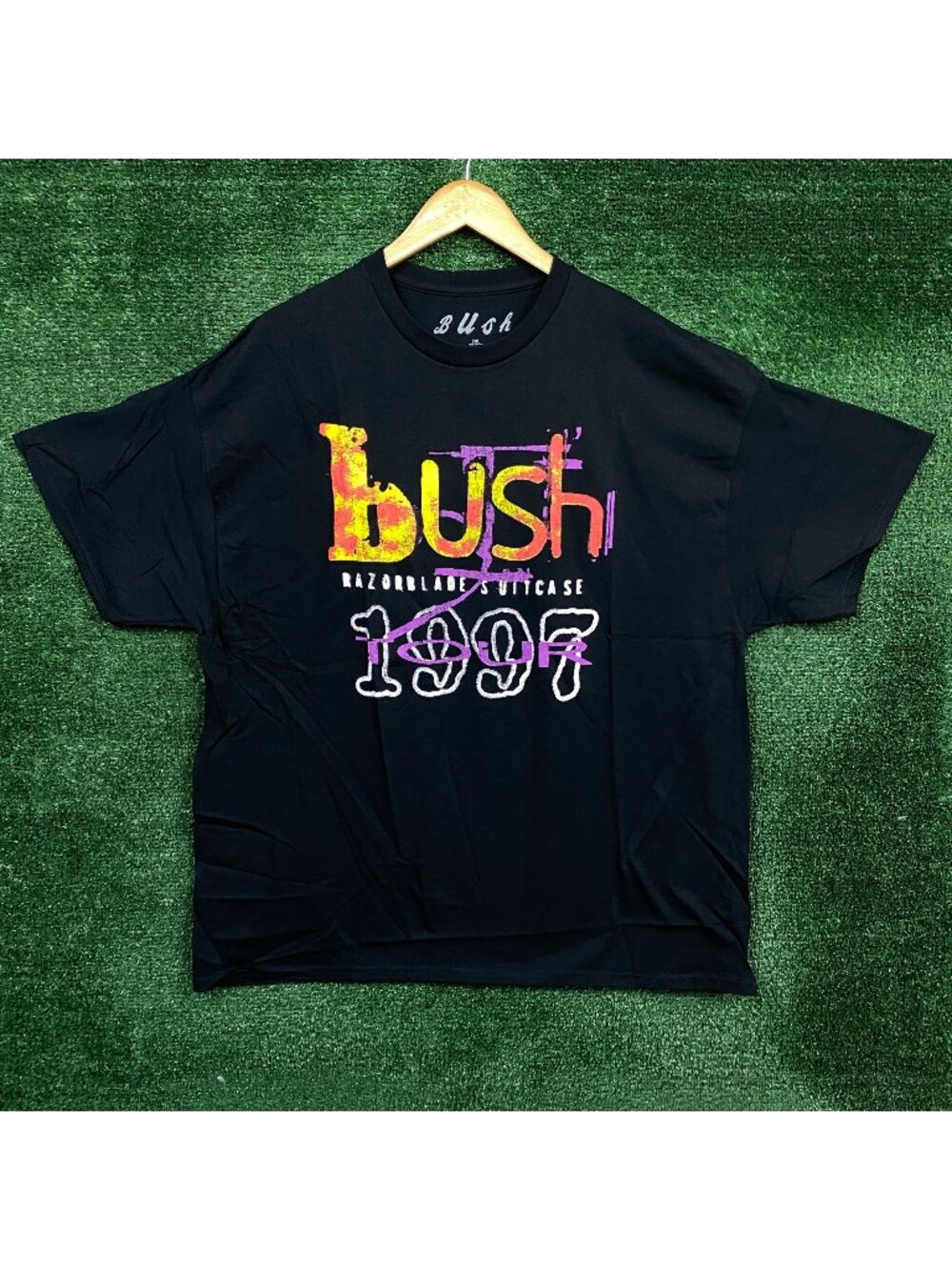 Bush Razorblade Suitcase 1997 Rock Band T-Shirt Size 2XL
